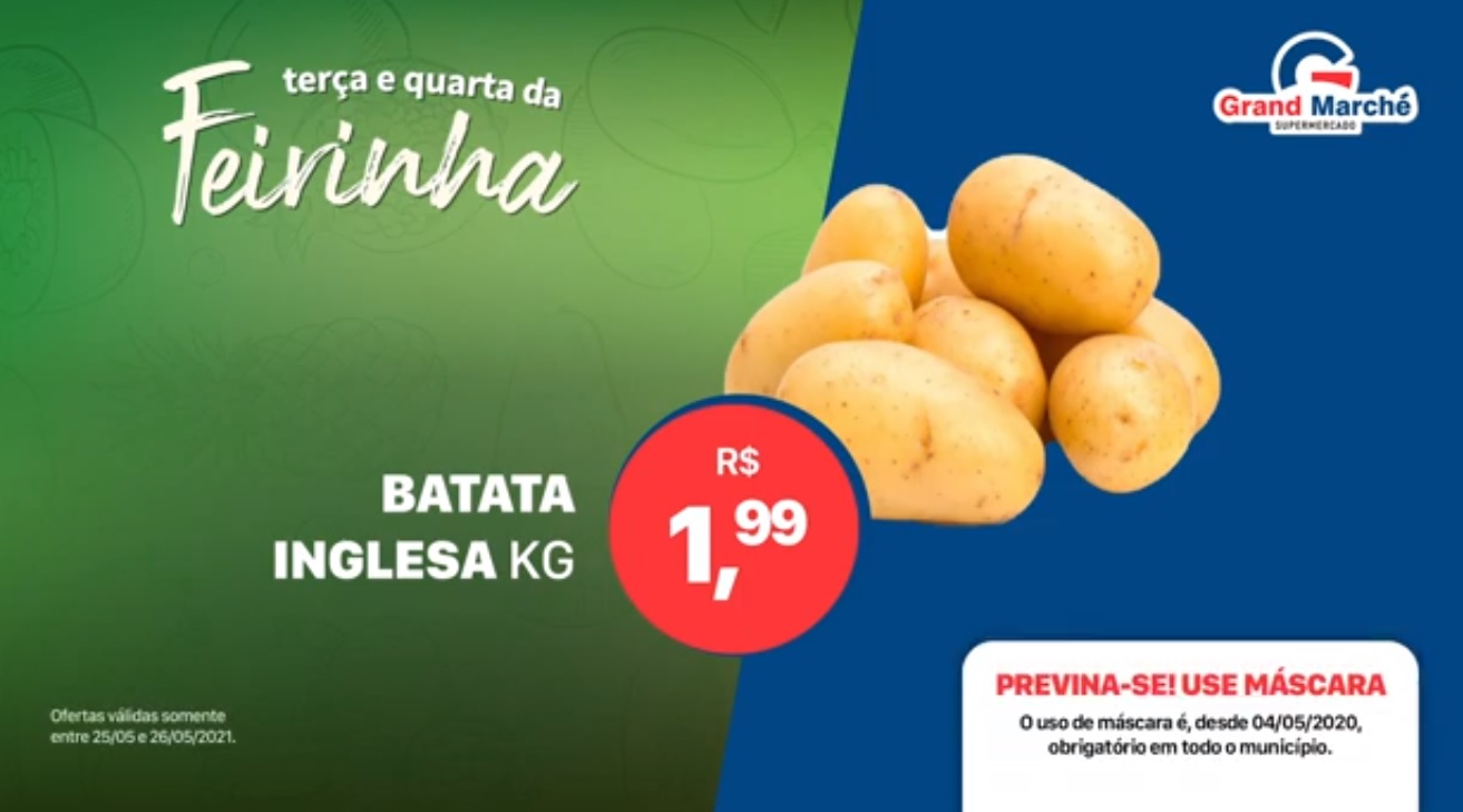 Terça e Quarta feira verdes - Supermercados Grand Marché Itaipuaçu